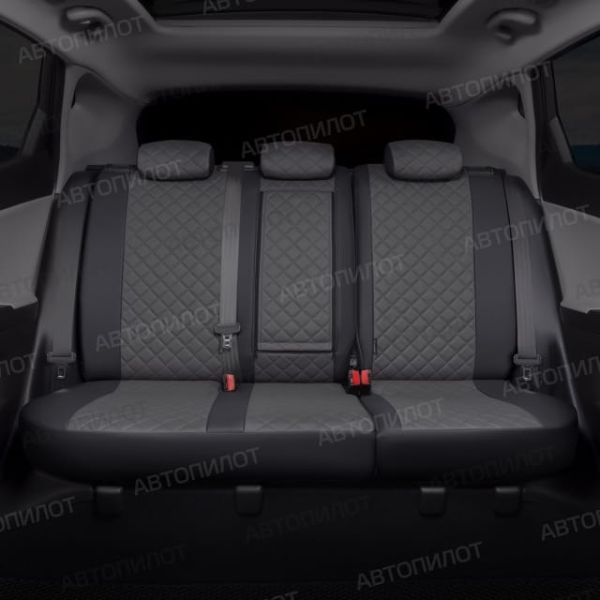 Чехлы Автопилот Экокожа Ромб на Jaecoo J7 (2023+)