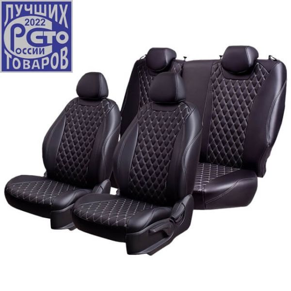 Чехлы Премиум Экокожа Байрон Ромб на Daewoo Lanos Чехлы Премиум Экокожа Байрон Ромб на Daewoo Lanos