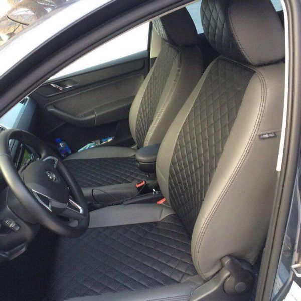 Чехлы Автопилот на Skoda Rapid 2014-2020 г.в. Чехлы Автопилот на Skoda Rapid 2014-2020 г.в.