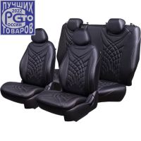 Чехлы Премиум Экокожа Байрон Президент|Жук на Ravon Nexia R3 с 2015+