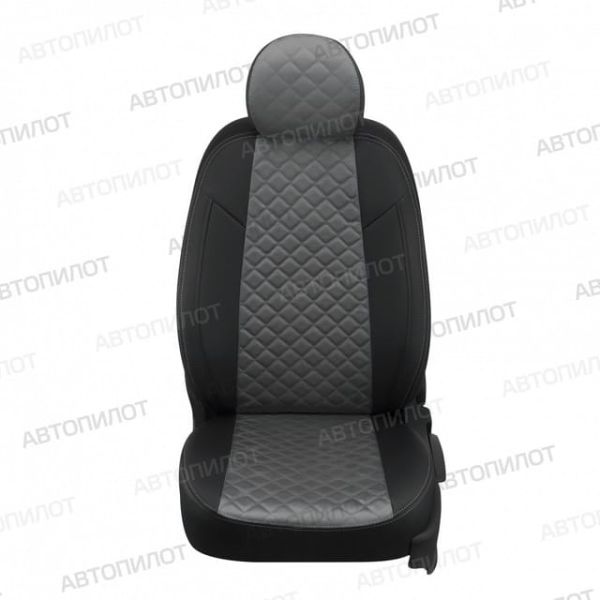 Чехлы Автопилот Алькантара Ромб на Renault Scenic 3 2009-2015 г.в.